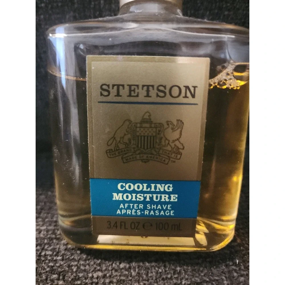 Stetson Cooling Moisture After Shave Splash 3.4 fl oz 100 mL New USA Made